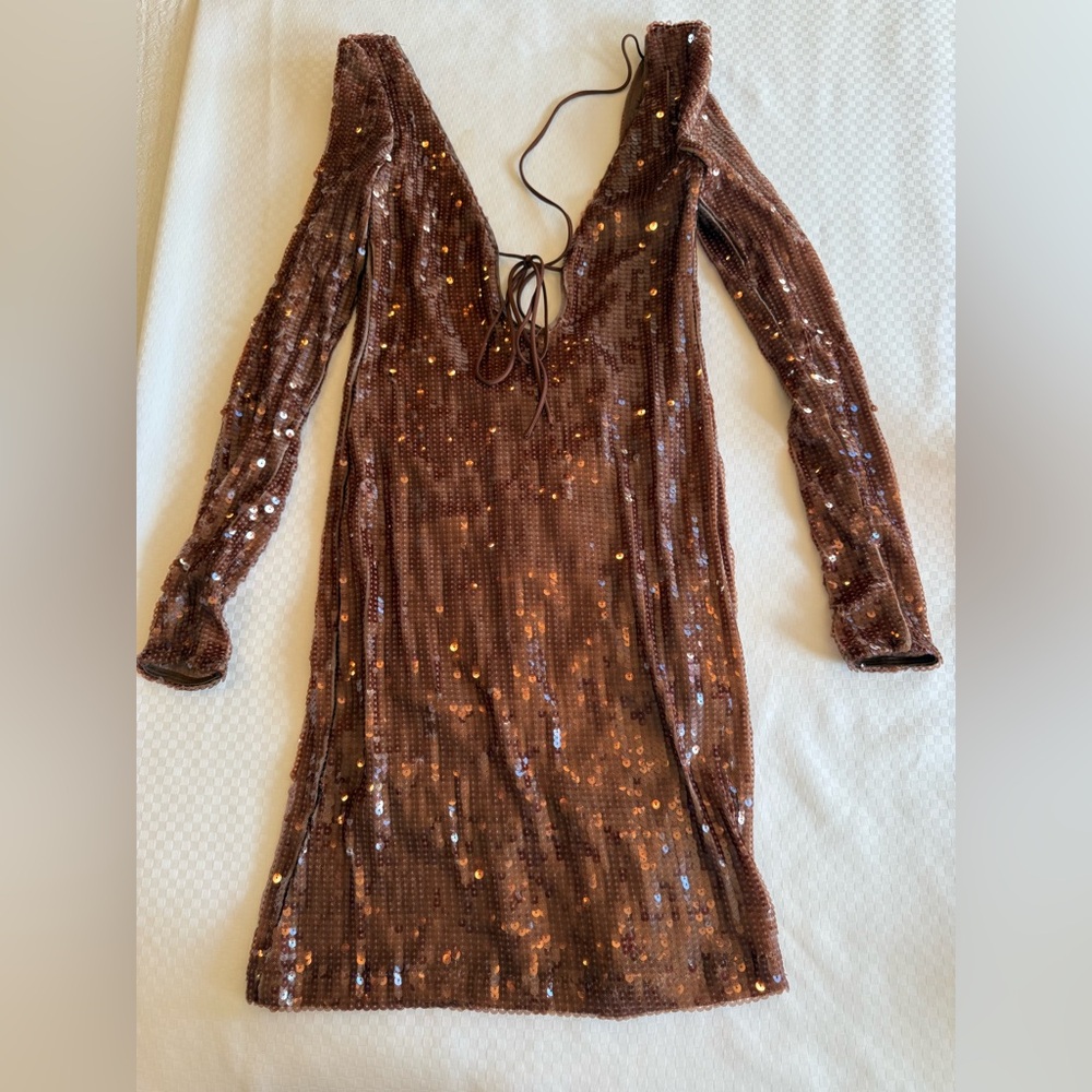 Sequin dress! Perfect for the holidays
